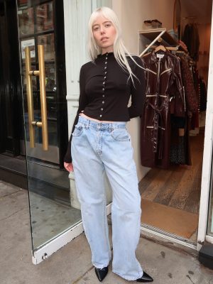 90s Trouser Jean in Light/Medium