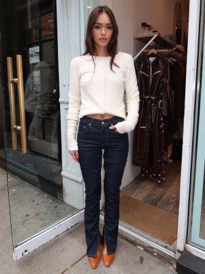 Ingram Split Skinny in Rinse