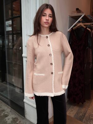 Willow Cardigan in Taupe